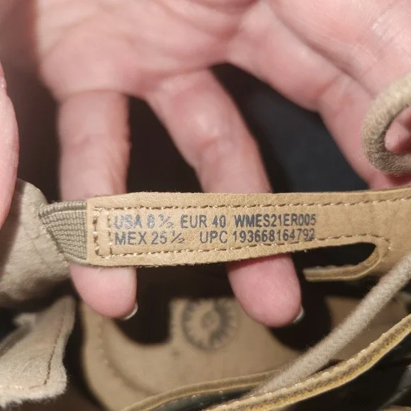 Earth Spirit "Meaghan" Gladiator Wedge Sandals - Boho Laser Cut - Size 8.5 NWOB - Picture 10 of 11